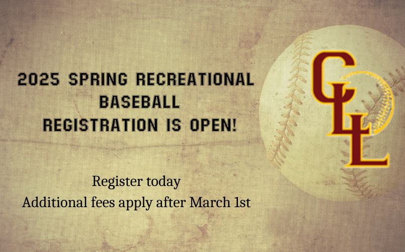 2025 Spring Registration is Open!